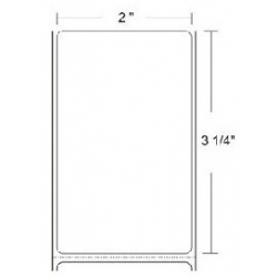 ROLLO DE ETIQUETA ZEBRA 72974 3.25" x 2" Z-SELECT 4000T