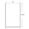 ROLLO DE ETIQUETA ZEBRA 72974 3.25" x 2" Z-SELECT 4000T
