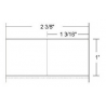ROLLO DE ETIQUETA ZEBRA 10010050 2.38" x 1" Z-SELECT 4000D