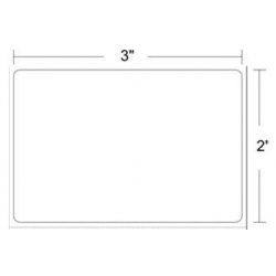 ROLLO DE ETIQUETA ZEBRA 10009529 3" x 2" Z-SELECT 4000T