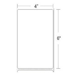 ROLLO DE ETIQUETA ZEBRA 10005849 4" x 6" Z-SELECT 4000T REMOVABLE