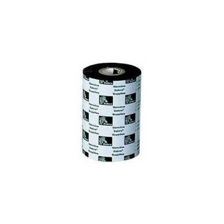 RIBBON DE CERA ZEBRA 2100BK06045 2.36" (60mm) PARA IMPRESORA INDUSTRIAL DE ETIQUETAS