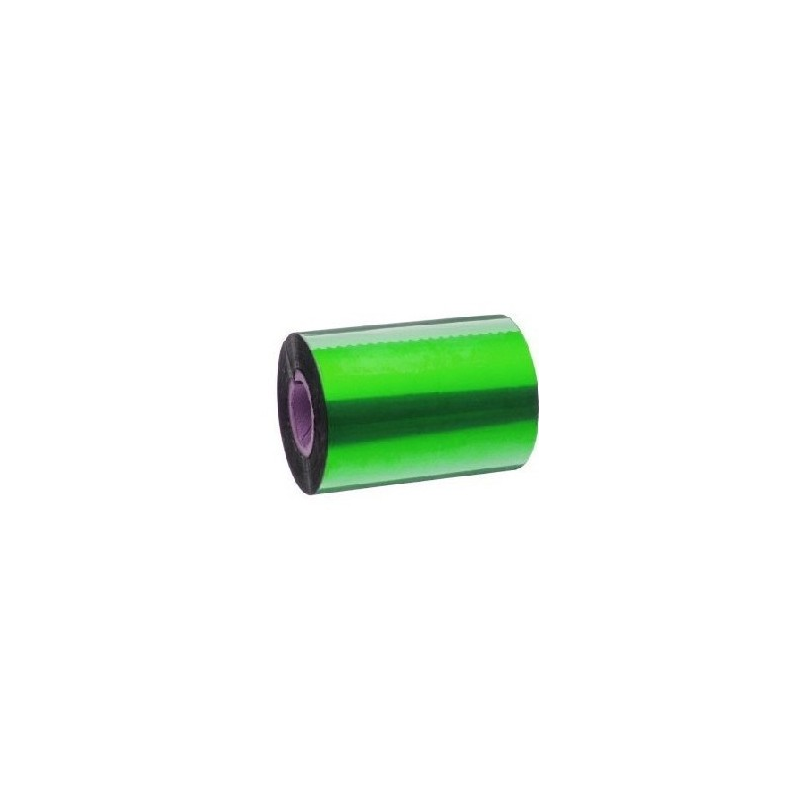 RIBBON DE CERA ZEBRA 5319GN11045 DE COLOR VERDE 4.33" (110mm) PARA IMPRESORA INDUSTRIAL DE ETIQUETAS