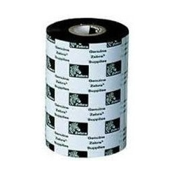 RIBBON DE CERA ZEBRA 5555BK08945 3.50" (89mm) PARA IMPRESORA INDUSTRIAL DE ETIQUETAS