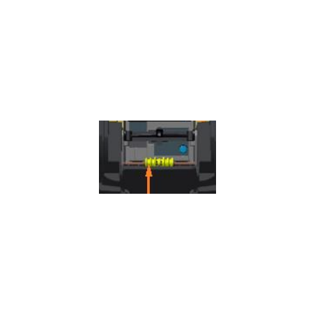 Kit, rodillo acanalado flexible (cantidad 5) ZXP1