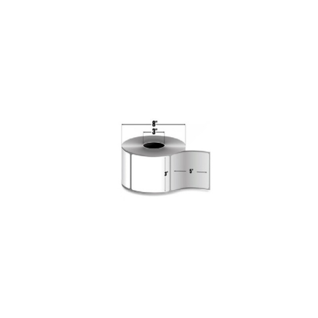 ROLLO DE ETIQUETA ZEBRA 97477 3" x 5" Z-SELECT 4000T ALL-TEMP