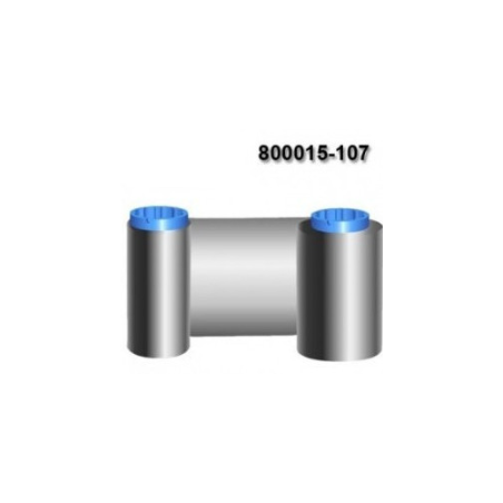 RIBBON MONOCROMATICO PLATEADO ZEBRA 800015-107