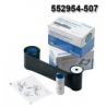 CINTA MONOCROMATICA PLATEADA DATACARD 552954-507